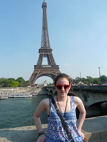 Beccy and Eiffel Tower