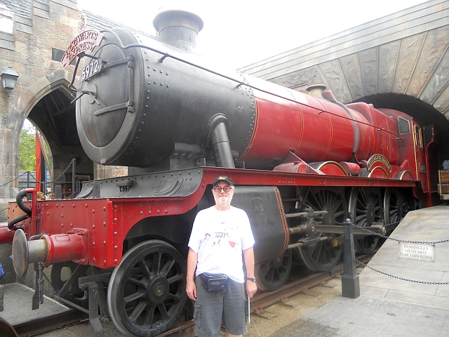 John with the Hogwarts Express